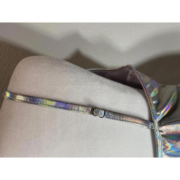 Vinaderhom Women's Metallic Crop Top- Size XL NWOT - Picture 4 of 6